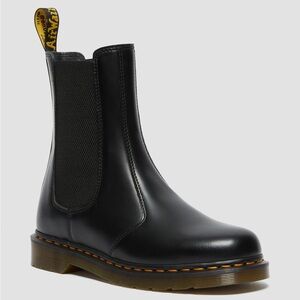Dr. Martens Black Leather Ankle Boots